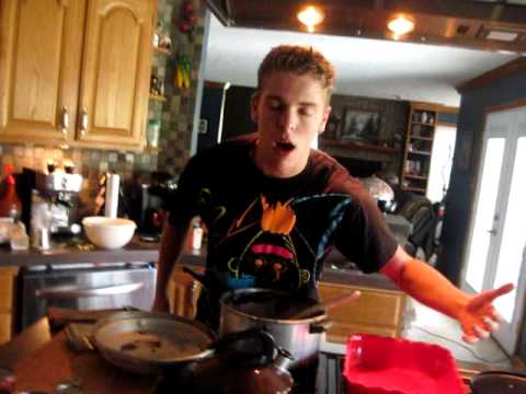 greatest freak out ever 15 - Stephen Cleans the Kitchen