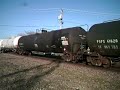 stupid person in an SUV almost gets hit by a UP train