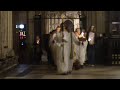 An ancient-future mass, in York Minster Crypt and Nave.  The feast of the presentation of Jesus in the temple is the turning point from commemorating Christ's birth, to looking towards Lent, the Passion, and the Cross.This multimedia communion service combines ancient chant and ritual, with contemporary image and video.  There is lots of movement around the building, from the warm and intimate low-vaulted crypt, to the vast empty space of the cathedral nave.The full event has been edited down to under four minutes, to give you a flavour of what we do.  Future Transcendence events happen on the first Sunday of every month, at 7.30pm.