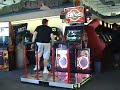 this is me (cfusionpm) playing some double on ddr supernova.  mediocre scores in these videos, but these are the most flashy and most fun doubles charts ive seen so far.  also, this is how doubles is supposed to be played; crossing over and without the bar.