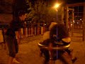ostia contra el suelo