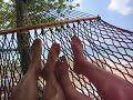 Relaxing on a hammock in Negril, Jamaica Relaxing on a hammock in Negril, Jamaica