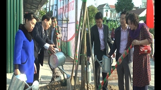Lan tỏa thông điệp “Trồng cây để thành phố Uông Bí thêm xanh”