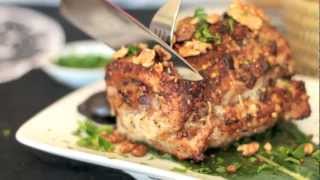 Lomo relleno al horno