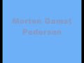 Morten Gamst Pedersen