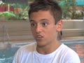 britain's youngest competitor at the upcoming olympics will be a 14-year-old diver named tom daley. he will become the second-youngest athlete ever to be sent to the games by the uk.