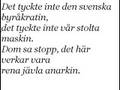 Ebba Grön - We're only in it for the drugs
