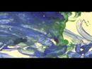 these are my daughter's paintings.  she recites three poems, the first is william carlos williams' 