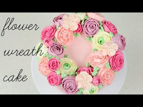 tutorial  make buttercream buttercream cake pansies orchids roses make to buttercream how how to