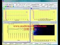 Real time audio spectrum show using Multi-Instrument