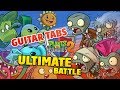 Plants vs Zombies 2 Theme Song Guitar Cover (Tabs and midi)
