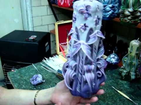 tip candela how its made carved candles carved candles beautiful