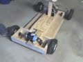 Electric GoKart With Wooden Frame 2