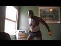 Billy Blank teaches Barack Obama Tae Bo Cardio Self Defense