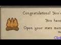 iTzJason G (Mcflip Pinoy) Gets 99 Firemaking Trimmed Cape My 2nd Cape!!!