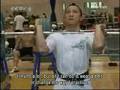 Chinese weightlifters training