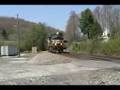 NS C40-9W and UP SD70M at Lancing, TN.