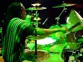sabian endorser will calhoun with 'headfake' - at the montreux jazz festival 2007, switzerland