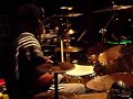 sabian endorser will calhoun with 'headfake' - at the montreux jazz festival 2007, switzerland