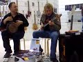 Nigel Clutterbuck & Suat Borazon jam at Musikmesse 2008
