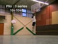 JH dunk practice