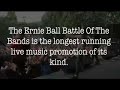 Ernie Ball Battle of the Bands 11 Promo Video