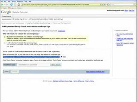 how to a b test a website