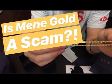 Is Mene Gold Jewelry a Scam? Mene Bracelet Review 24k Gold Jewelry Unboxing