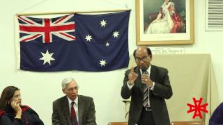 Kunwar Bechain Recites his Poem In Sydney