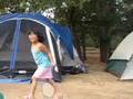 Kaitlin Singing At The Campground
