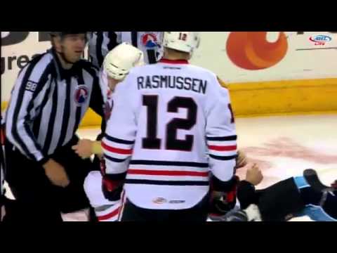 Klas Dahlbeck vs Colton Sissons Nov 15, 2014