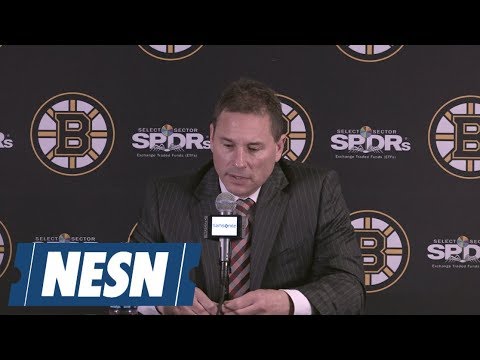 Video: Bruce Cassidy after the Bruins 3-1 win over the Ducks