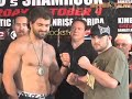 shamrock pushes kimbo at the wiegh-ins, Gina Carano naked