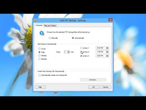how to set ost file in outlook