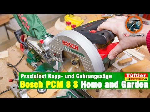 Bosch Gehrungssäge Kappsäge PCM 8S Test