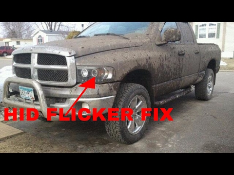 Dodge/Chrysler HID flicker/strobe fix HD