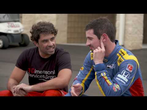 Indy 500 Winner Alexander Rossi Tests New F3 America Car with Rafa Matos