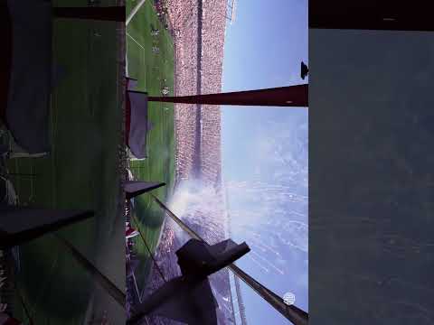 RECIBIMIENTO MONUMENTAL para River en el Superclásico   #vamosriver #Superclásico