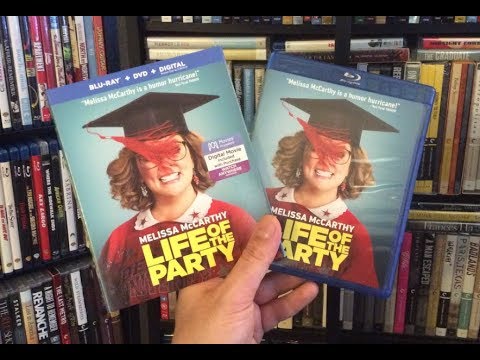 Life of the Party BLU RAY REVIEW + Unboxing