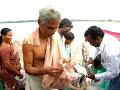 Flood affected area in India
