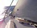 The Capt. Up wind sailing on a beautiful day!
