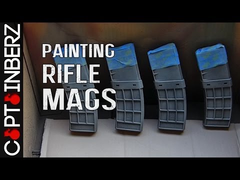 how to paint ar magazines