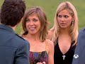 Bea, Ana y Leonor intentando cambiar una rueda