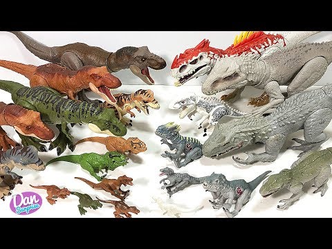 My Mega T-Rex VS Indominus Rex Toys Collection - Jurassic World Fallen Kingdom Dinosaur Toys