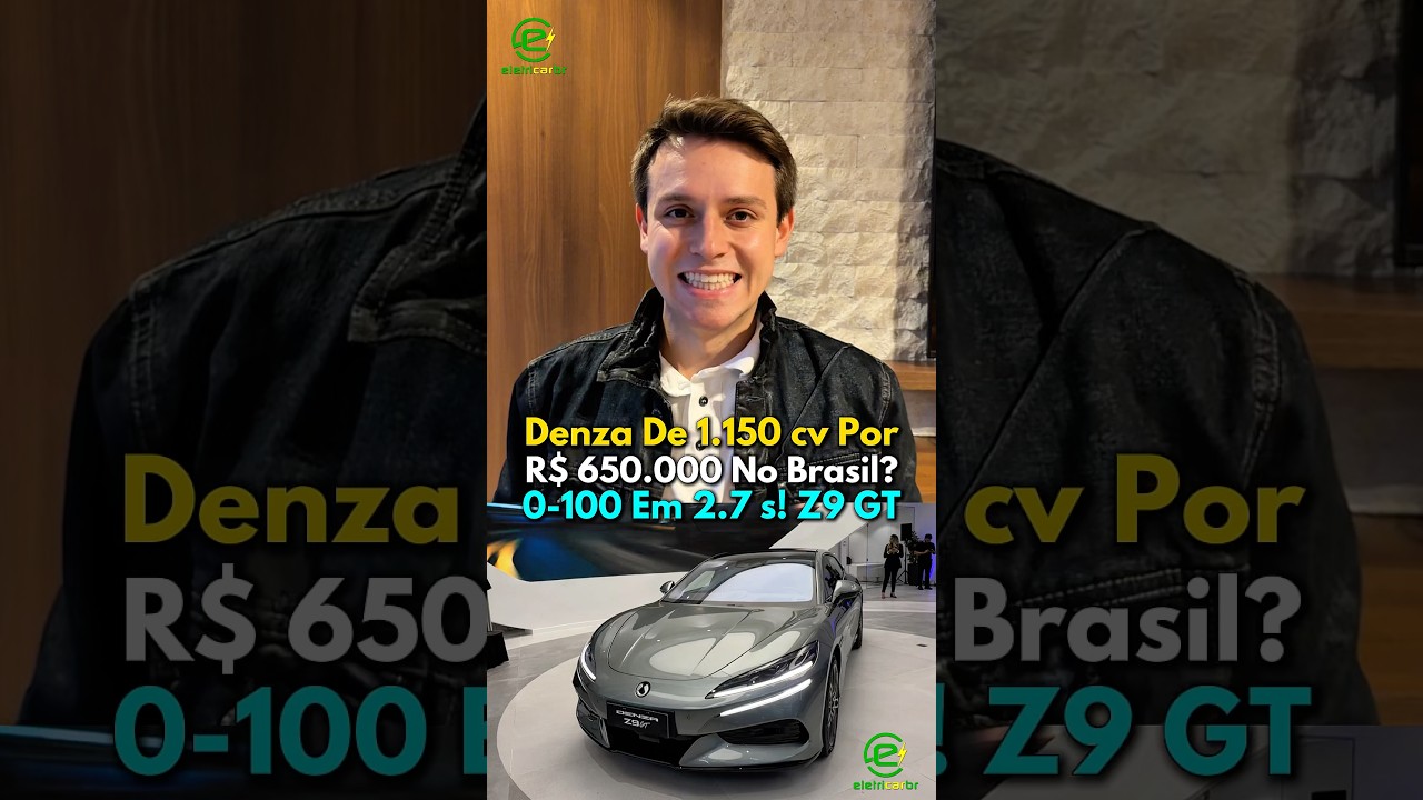 Denza De 1.150 cv Por R$ 650.000 No Brasil? 0-100 em 2.7 s! Z9 GT⚡