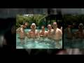 Richard Branson and a bunch of other people at Necker Island