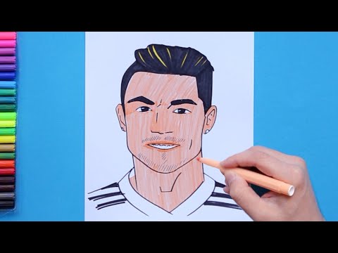 video-linktoworks-How to draw Ronaldo - YouTube