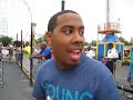 DJ SPINKING PLAYING BASKETBALL @ SIX FLAGS