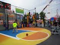 DJ SPINKING PLAYING BASKETBALL @ SIX FLAGS