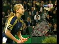 Steffi Graf, Anna Kournikova, Noah, Mc-Enroe in exhibition match 1998 (part1).